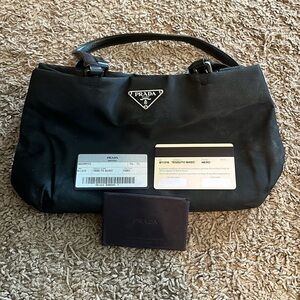 Prada Tessuto Basic Nero nylon small bag